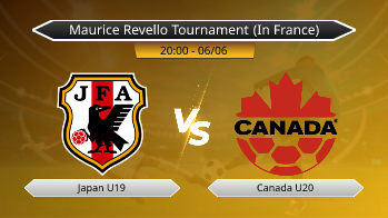 Maurice Revello Tournament (In France) - Japan U19 vs Canada U20