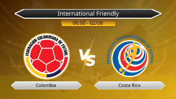 International Friendly - Colombia vs Costa Rica