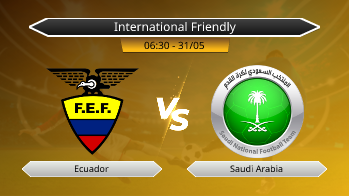 International Friendly - Ecuador vs Saudi Arabia