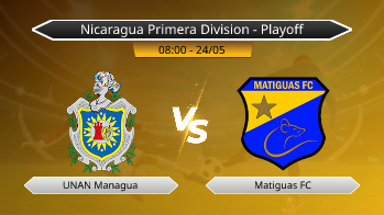 Nicaragua Primera Division - Playoff UNAN Managua VS Matiguas FC