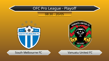 OFC Pro League - Playoff South Melbourne FC VS Vanuatu United FC