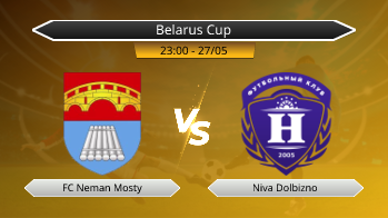 Belarus Cup FC Neman Mosty VS Niva Dolbizno