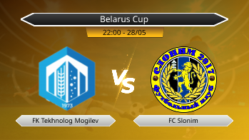Belarus Cup FK Tekhnolog Mogilev VS FC Slonim