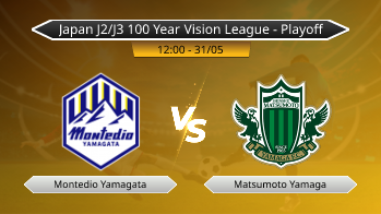 Japan J2/J3 100 Year Vision League - Playoff Montedio Yamagata VS Matsumoto Yamaga