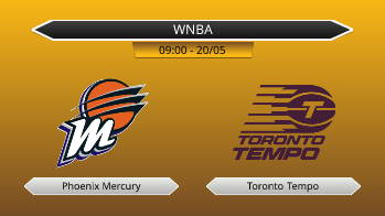 WNBA Phoenix Mercury VS Toronto Tempo