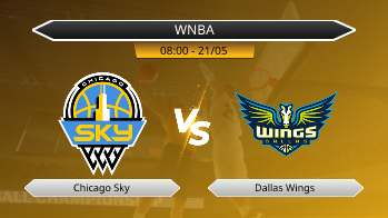 WNBA Chicago Sky VS Dallas Wings