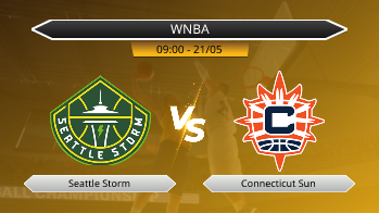 WNBA Seattle Storm VS Connecticut Sun