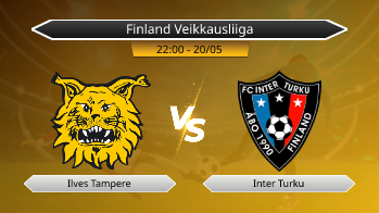 Finland Veikkausliiga - Ilves Tampere vs Inter Turku