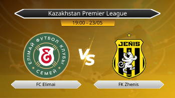 Kazakhstan Premier League FC Elimai VS FK Zhenis