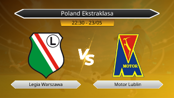 Poland Ekstraklasa Legia Warszawa VS Motor Lublin