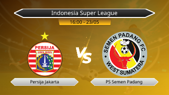 Indonesia Super League Persija Jakarta VS PS Semen Padang