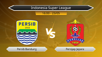Indonesia Super League Persib Bandung VS Persijap Jepara
