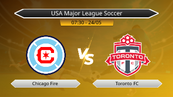 USA Major League Soccer Chicago Fire VS Toronto FC