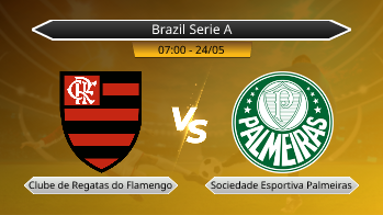Brazil Serie A Clube de Regatas do Flamengo VS Sociedade Esportiva Palmeiras