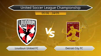 United Soccer League Championship Loudoun United FC VS Detroit City FC