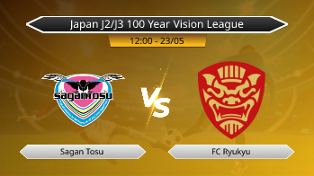 Japan J2/J3 100 Year Vision League Sagan Tosu VS FC Ryukyu