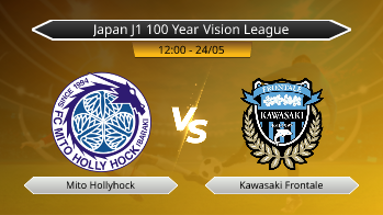 Japan J1 100 Year Vision League - Mito Hollyhock vs Kawasaki Frontale