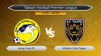 Taiwan Football Premier League Hang Yuan FC VS Athletic Club Taipei