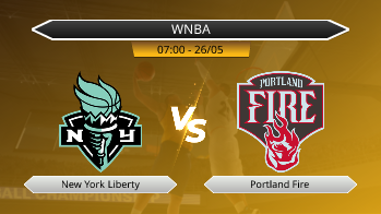 WNBA New York Liberty VS Portland Fire