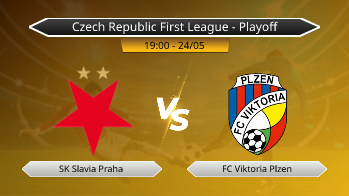 Czech Republic First League - Playoff SK Slavia Praha VS FC Viktoria Plzen