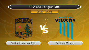 USA USL League One Portland Hearts of Pine VS Spokane Velocity